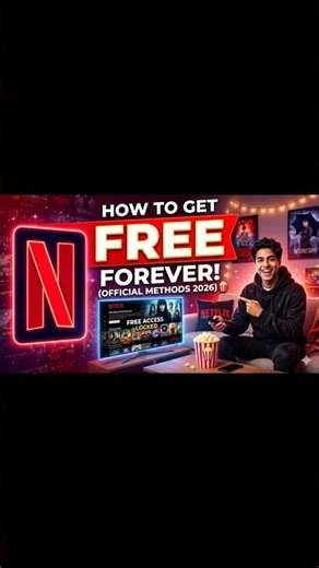 How to Get Netflix FREE Forever! (Official Methods 2026) 🍿