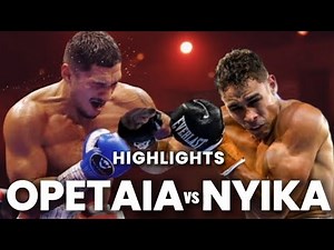 JAI OPETAIA VS DAVID NYIKA FIGHT | KO HIGHLIGHTS