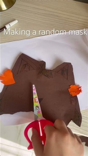 Making a random mask #art