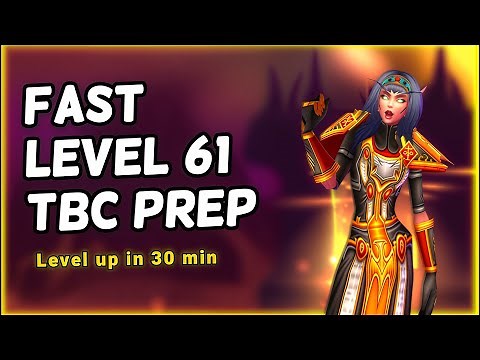 Quest Preparation for Quick Leveling in TBC Classic