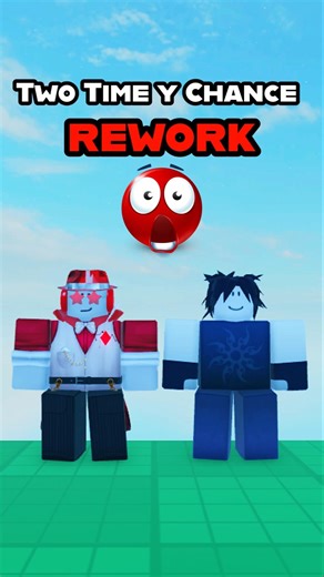 🎲 REWORK de Two time y Chance #forsaken #roblox #shorts