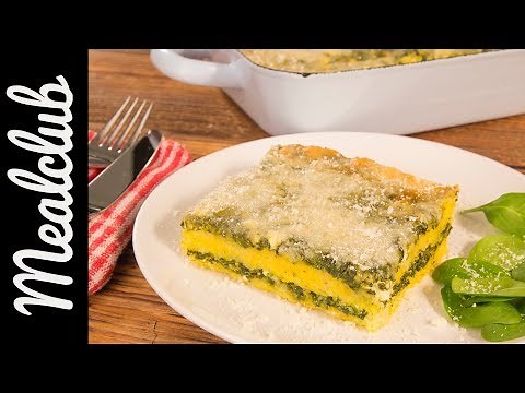 Spinat-Polenta-Auflauf mit Feta | MealClub