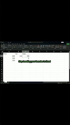 Fix your Excel formulas in seconds #productivity #excel #exceltips #tutorial #exceltricks #shorts