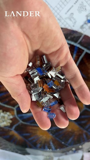 14K views · 273 reactions | Custom Design Dolphin Fish Pattern Hand-cut Mosaic Art pool Tile mosaic swimming pool tiles #homedeco #pooltile #swimmingpooltile #ceramicpooltile #Luminouspooltiles #marblepooltile #mosaictile #poolmosaictileartmuraldesigncustom #floortile | Landerstone | Facebook