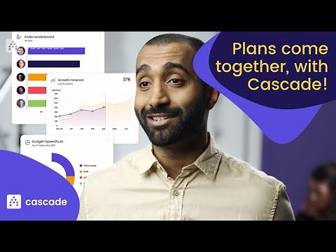 How plans come together... with Cascade!