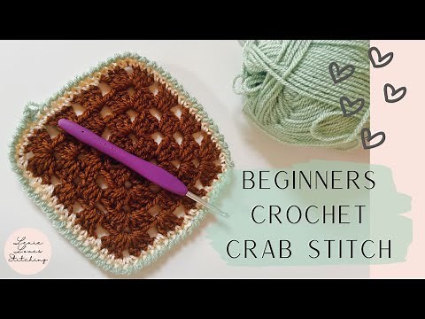 Beginners Crochet - Crab Stitch