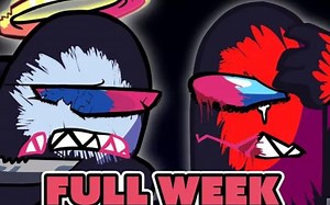 FRIDAY NIGHT FUNKIN' mod EVIL Boyfriend VS Corrupted Impostor Full Week (V4)