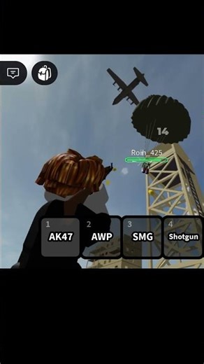 Roblox PUBG Gameplay 🔥 Battle Royale in Roblox #shorts