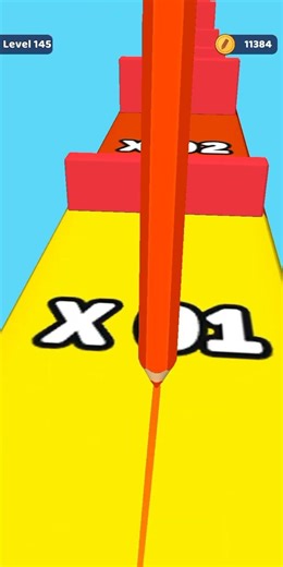 Color Pencil Run Level 145 Gameplay Walkthrough Android #Shorts