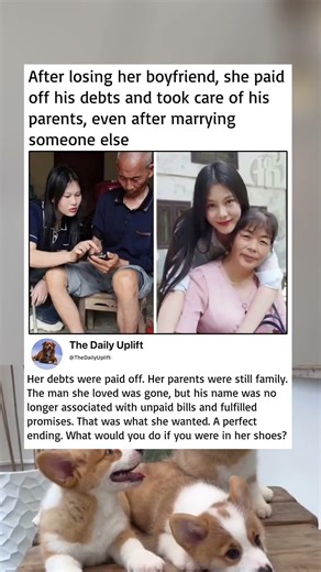 That's what she wanted. A perfect close