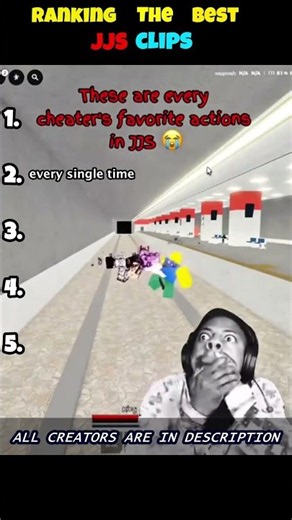 Ranking the best JJS Clips Part-39 #roblox #jjs #funnymoments