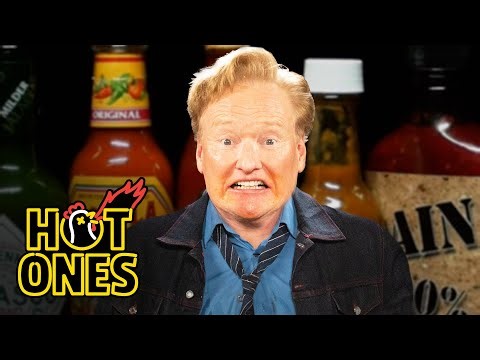Conan O’Brien Loses His Mind on ‘Hot Ones’: ‘My Intestines Have Turned Into Acid’ | Video
