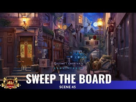 JUNE'S JOURNEY SWEEP THE BOARD SCENE 45 | Vol 1 Ch 9 | Dark Street | 4K ULTRA HD