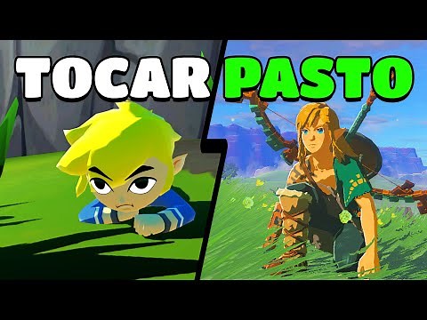 ¿QUÉ tan RÁPIDO puedes TOCAR PASTO en cada juego de ZELDA?