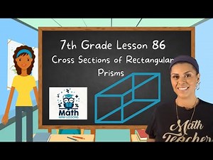 What is a cross section of a 3D figure?