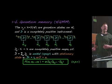 Andreas Winter | Hidden Markov models – classical and quantum mechanisms, and beyond