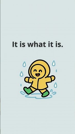 Bad Situation? 🤷‍♂️ “It Is What It Is” Meaning Explained