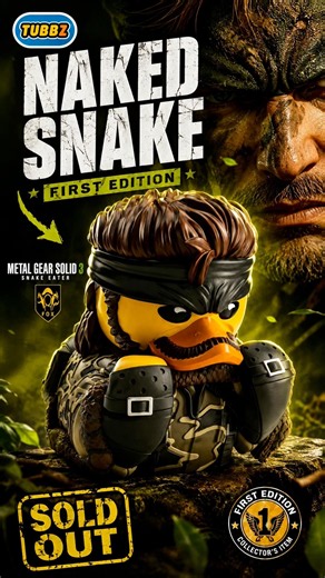 Metal Gear Solid Fans Needed This 🐍 | Naked Snake TUBBZ Review #🐥