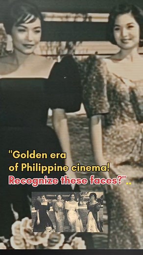 "Golden era of Philippine cinema! 🇵🇭 Recognize these faces?"#ClassicFilipina" #reels #fyp #filipina #retro #classic | factsZero