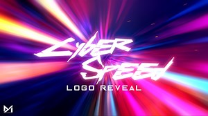 Cyber Speed Logo Reveal
