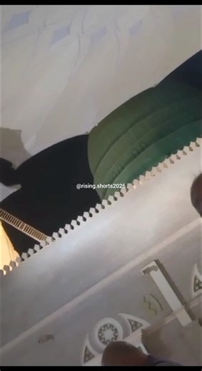 Night View of Madinah (روضہ رسول) || Jummah Murabak|| Ramzan 2026|| Islamic shorts #fyp #shorts