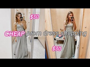 shopping for CHEAP prom dresses 2022