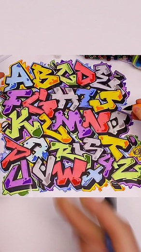 Learn How to Draw Graffiti Letters - Step-by-Step Tutorial