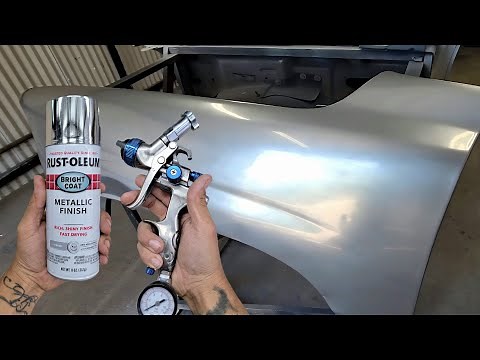 Let's Spray - RUST-OLEUM Chrome