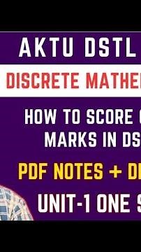 DSTL ONE SHOT I UNIT-1 I 17 March 11 AM I GATEWAY CLASSES I AKTU