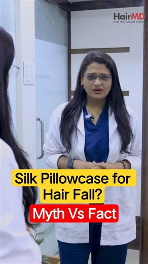 Silk Pillowcase for Hair Fall: Myth or Fact? | HairMD Clinic, Pune