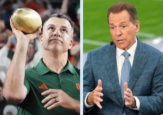 Nick Saban calls out Mario Cristobal for ghosting legendary Alabama HC's texts after Miami's win vs. Ole Miss