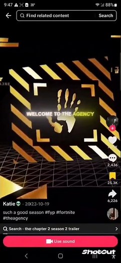 "welcome to the agency" getting faster 10 to 5000 shotcut android