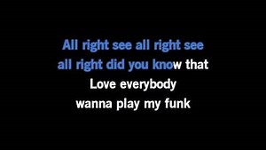 Karaoke Play My Funk - Simple E - CDG, MP4, KFN - Karaoke Version