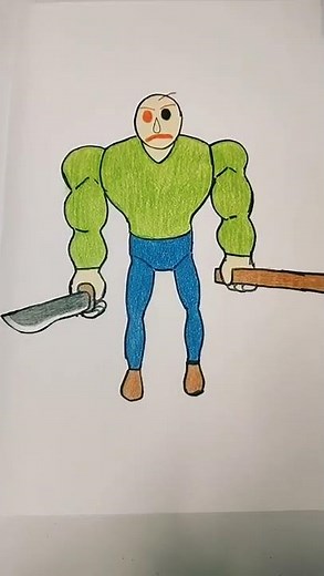La EVOLUCIÓN de😠BALDI📏/ The EVOLUTION of BALDI #Shorts