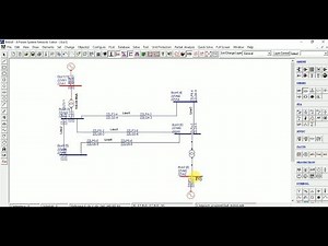 fault analysis in a power system using MiPower software | simulation