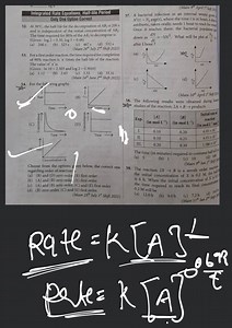 Integrated Rate Equations, Hali-life Period Only One Option Cor... | Filo