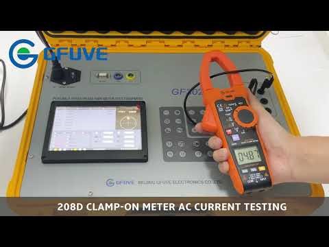 208D AC/DC Clamp Meter: Effortless AC Current Measurement for Electrical Professionals