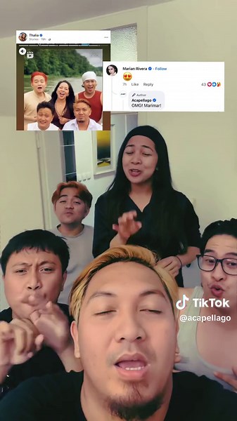 Thank you Original Marimar Thalia and Marimar Of The Philippines Marian Rivera! Aww! #Acapellago #marimarchallenge #acappellacover #APGCovers #Marimar #TiktokCover #ACappella #fyp #Foryoupage #Tiktok #thalia #marianrivera @Joshua Cadeliña @shairaopsimar @Almond Bolante @AkoAngPapaNiyo @Bogart Laderas @reginevelasquez59 @Thalia @Marian Rivera