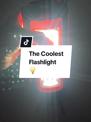This light is super cool! 💡 Super bright, & rechargeable! It's a power bank, flashlight, work light, camping light, emergency light, tripod, phone stand- ALL in ONE! #emergencylight #phonestand #flashlight #christmasgiftsideas #mengifts