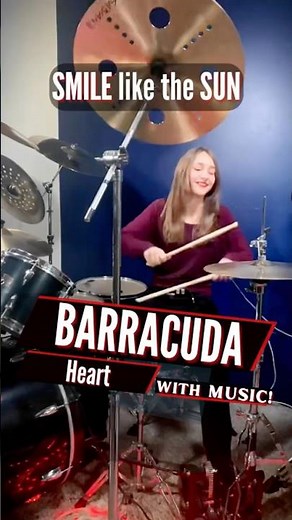 Heart - Barracuda (Drum Cover / Drummer Cam) Covered LIVE by Female Teen Drummer Lauren Young