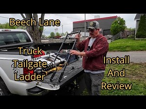 Beech Lane Truck Tailgate Ladder Install and Review