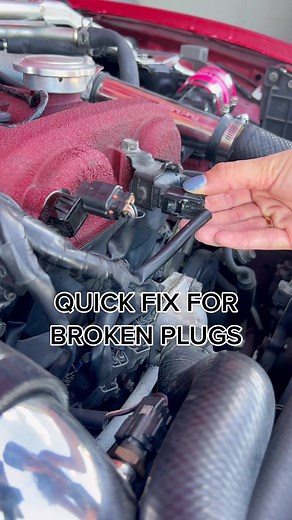 Quick fix for broken connector plugs✔️ #carenthusiast #howto
