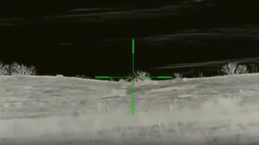 Moment sniper takes out Russian soldier from nearly a KILOMETRE away
