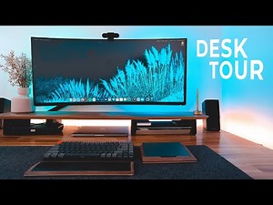 MODERN Home Office Setup & Transformation – 1 Year Later (DIY Update)