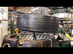 Aircraft Tyre manufacturing process || The most amazing modern Tyre retreading technology.