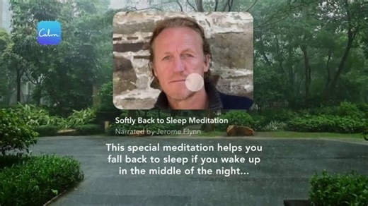 Calm TV Spot, 'Softly Back To Sleep Meditation' Featuring Jerome Flynn