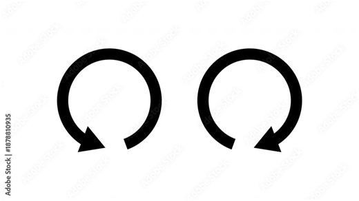 Rotating arrow animation with white background, green background, and no background.