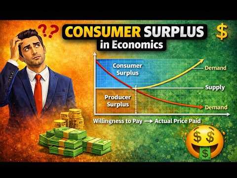 Consumer Surplus One Shot 🚀 | Economics Easy Explanation