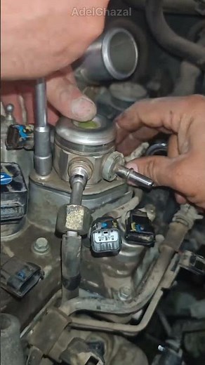 High pressure fuel pump location 👈💯 #auto #youtubeshorts #auto #shortsfeed