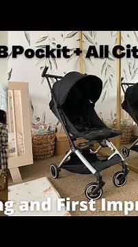 GB Pockit + All City Stroller Unboxing and First Impressions | Compact Stroller | Travel Stroller